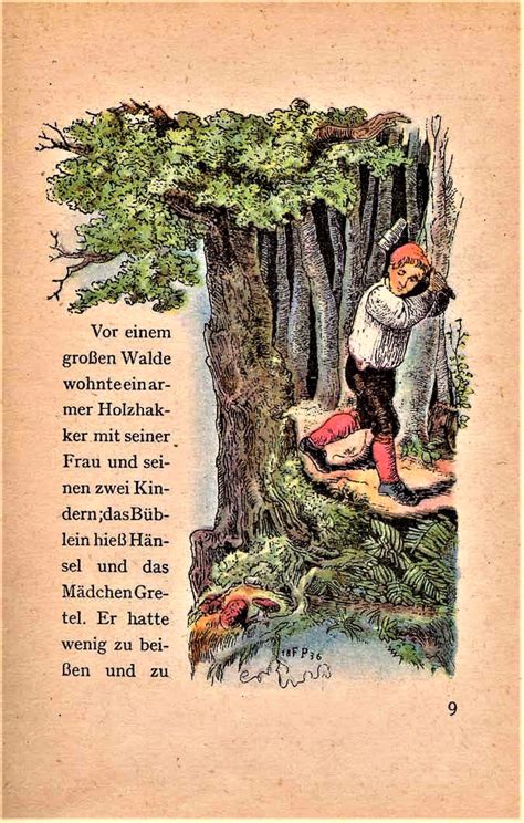 Hänsel Und Gretel Grimm Märchen Mit Illustrationen Von Franz Von Pocci Quelle