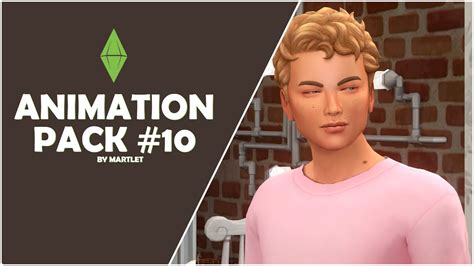 Sims 4 Animations Download Pack 10 Single Animations Youtube