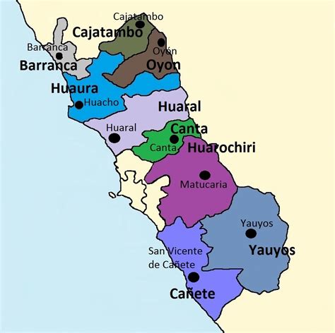 Lista 101 Imagen De Fondo Mapa De Lima Y Sus Distritos Cena Hermosa