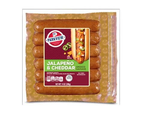 Parkview Cheddar Jalepeño Sausage Aldi Us