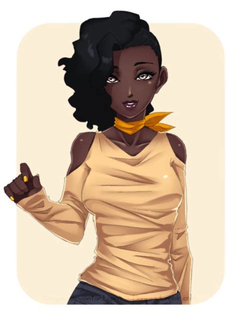Black Anime Characters Female Mina Black Butler Anime Characters