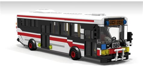 Toronto Reddit User Makes A Miniature Ttc Bus Out Of Lego Daily Hive