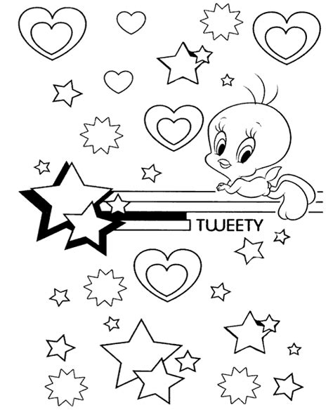Tweety Pie Coloring Pages