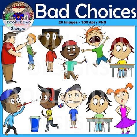 Bad Recess Behavior Clipart