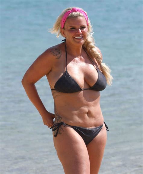 Kerry Katona In Black Bikini On The Beach In Mykonos 17 GotCeleb