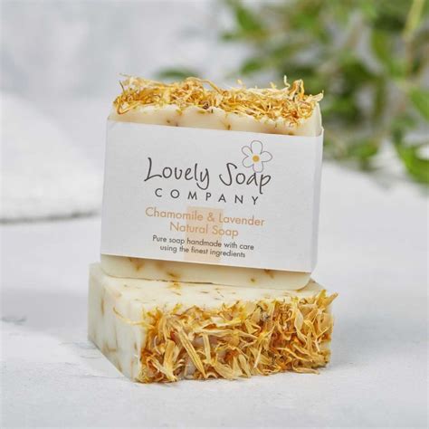 Lavender And Chamomile Soap Handmade Natural Soap Bar