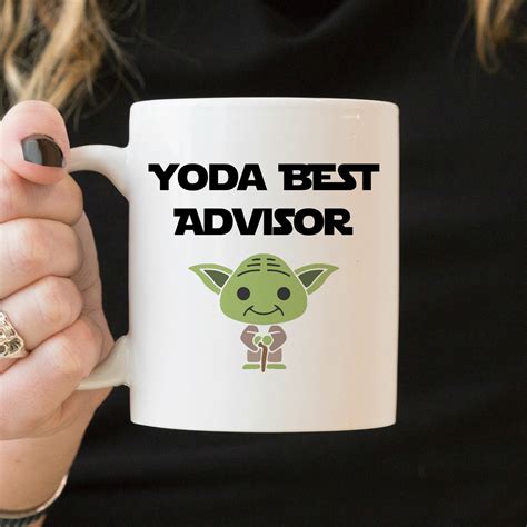 Advisor Gift Academic Advisor Gift Funny Advisor Mug Yoda | Etsy