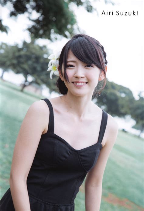 Airi Suzuki Outdoors Asian Smiling Black Dress Women Women Outdoors Brunette Wallpaper