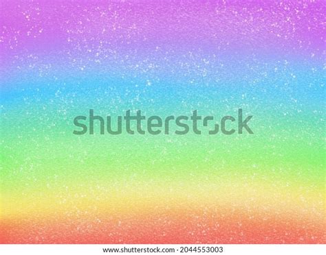 Cute Pastel Rainbow Backdrop Abstract Background Stock Illustration