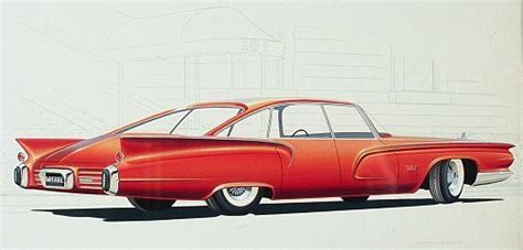 1950s Chrysler Imperial Concept Rendering By Brownlee See More About