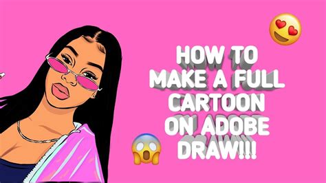 How To Make A Full Cartoon On Adobe Draw Must Watch🖌️😍 Youtube