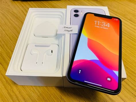 Excellent Condition Iphone 11 64gb Purple 975 Unlocked 6 Months