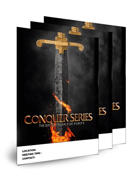 Conquer Series Posters Kingdomworks Studios