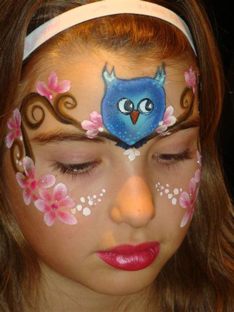 Face Painting Owl Designs Vanmorrisontopsongs