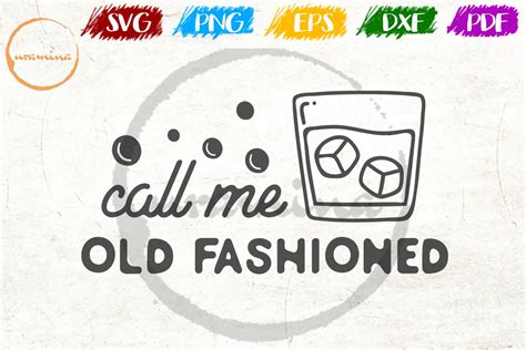 Call Me Old Fashioned Graphic By Uramina · Creative Fabrica