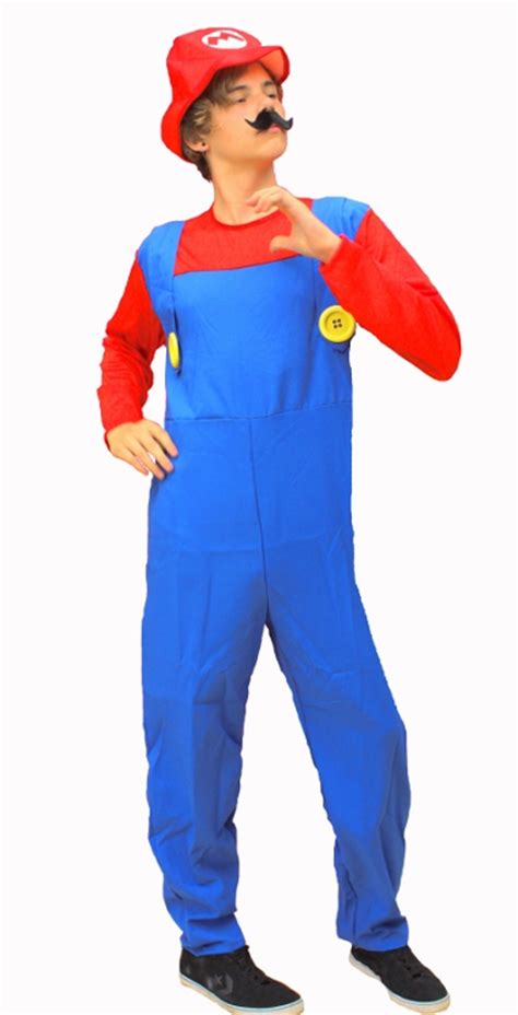 Mario Adult Costumes Mario Adult Costume Costume One