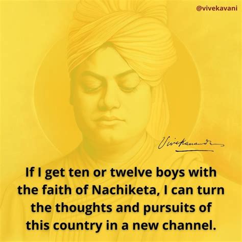 Swami Vivekanandas Quotes On Katha Upanishad And Nachiketa Vivekavani