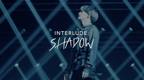 bts suga interlude shadow kinetic typography youtube