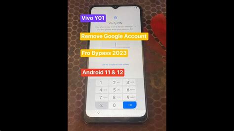 Vivo Y01 Frp Bypass 2023 Android 11 12 Easy Can Do It At Home And