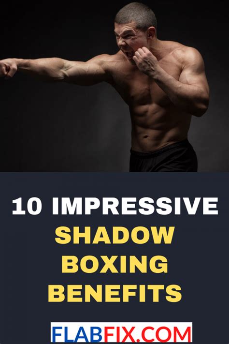 10 Impressive Shadow Boxing Benefits Flab Fix