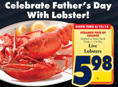 Price Chopper New Bonus Fuel Coupons And Lobster Deal Shopportunist