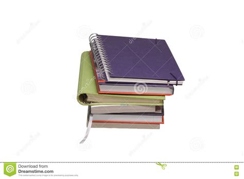 A Stack Of Notebooks And Diaries Stock Image Image Of People Cover