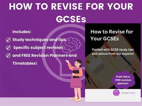How To Revise For Your GCSEs Study Guide And Revision Planner Study