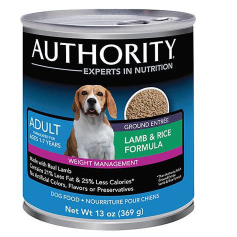 We carry a large selection and the top brands like royal canin, royal canin veterinary diet, and more. Authority® Weight Management Adult Dog Food | dog Canned ...