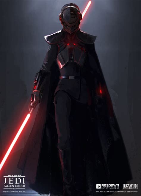 Artstation Jedi Fallen Order Inquisitor Second Sister Jordan Lamarre Wan Star Wars Sith