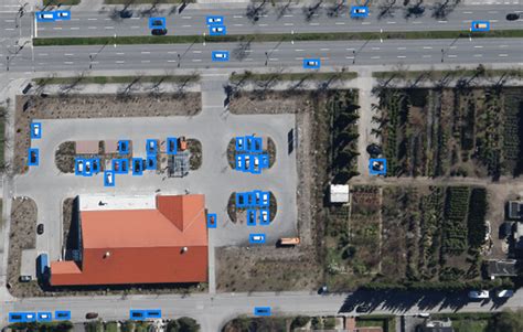 Vehicle Detection Result Using Shuffledet On The 3k Dlr Munich Dataset