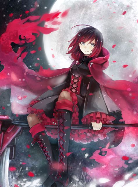 Ruby Rose Rwby Image By Pixiv Id Zerochan Anime Image Board