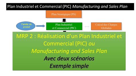 S5_P2  MRP2 Réalisation d'un Plan Industriel et CommercialPIC