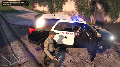 Lspdfr 46 Gta5lspdfr Lasd K9 Unit Patrol Youtube