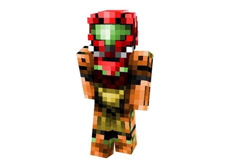 Samus Aran Skin Minecraft Robot Skins Samus Samus Aran Minecraft Skins