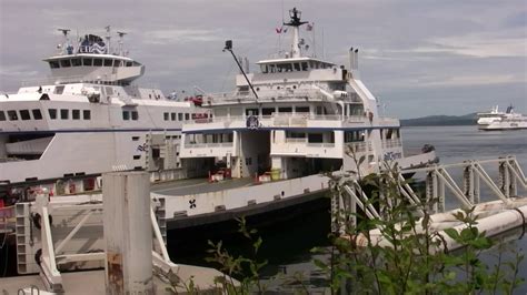 Bc Ferries Mv Spirit Of British Columbia Arriving At Swartz Bay Ferry
