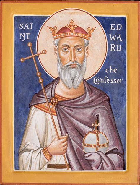 St Edward The Confessor Aidan Hart Sacred Icons