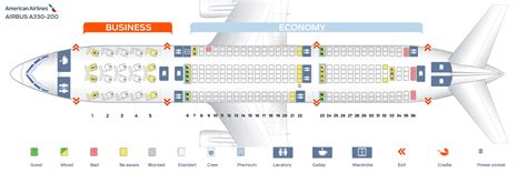 Seat Map Airbus A320 200 American Airlines Best Seats In The Plane