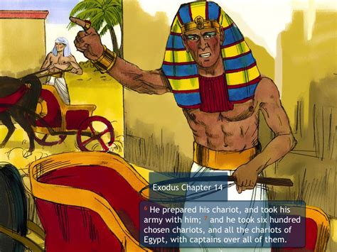 crossing the red sea exodus 14 pnc bible reading illustrated bible scriptures
