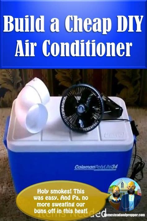 A diy air conditioner project should be enough to help you stay cool. How to Build a Cheap DIY Air Conditioner (With images ...
