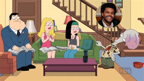 the weeknd co wrote upcoming episode of american dad