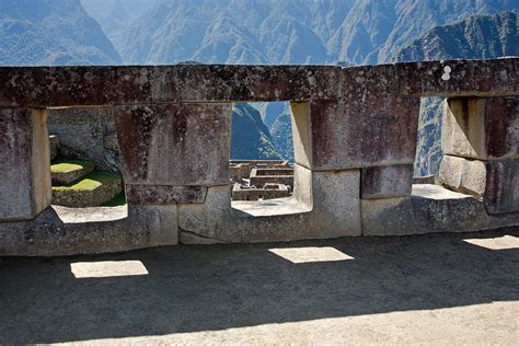 Temple Of The 3 Windows In Machu Picchu Photograph By Aivar Mikko