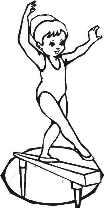 Are you looking for gymnastics images to print and color? gymnastics colouring pages | Coloring Pages | Pinterest ...