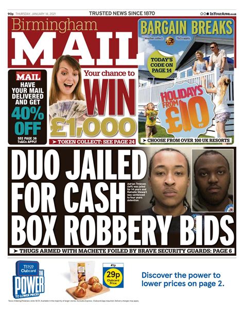 Birmingham Mail January Newspaper Get Your Digital Subscription