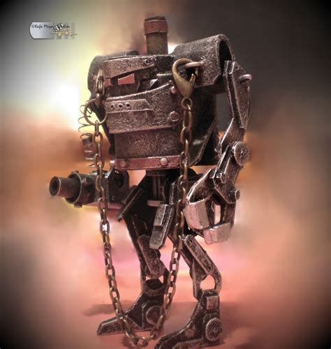 Steampunk Robot By Diarment X Post Rimaginarysteampunk