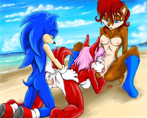 Sally Acorn Sonic The Hedgehog Archie Comics Sonic Series Anal