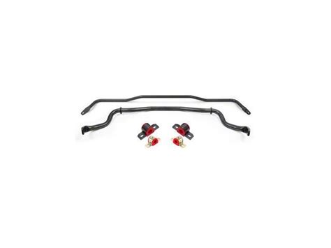 Bmr Mustang Adjustable Front And Non Adjustable Rear Sway Bars Black