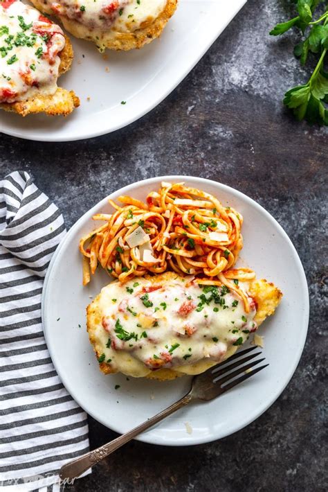 Easy, quick and really good! Oven Baked Chicken Parmesan | Recipe | Oven baked chicken ...