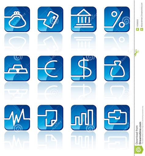 Gograph allows you to download affordable illustrations and eps vector clip art. Financial symbols stock vector. Illustration of banking ...