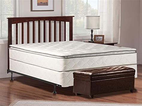 Sha cerlin queen size platform bed frame, 14 inch metal bed frame with storage, mattress foundation with rustic wood, no box spring needed, easy assembly 4.7 out of 5 stars 21 $84.99 $ 84. Mayton Mattress, Box Spring And Frame- Pillow Top ...