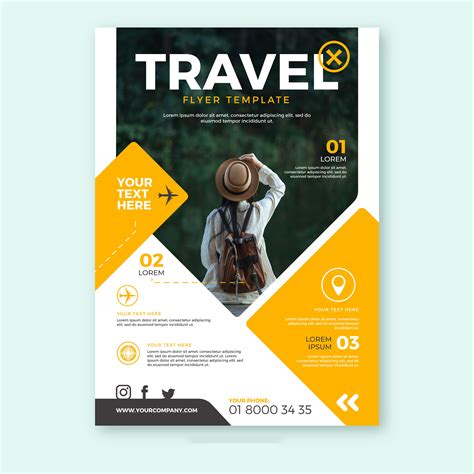 Travel Flyer Flyer Design Templates Graphic Design Flyer Free Flyer